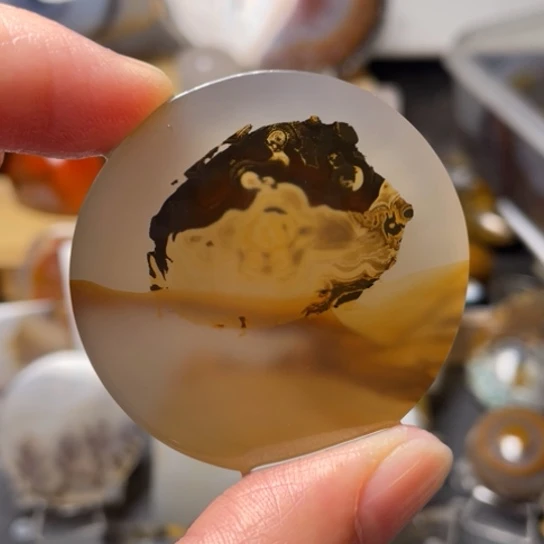 玛瑙/玉髓吊坠(不含链)未镶嵌