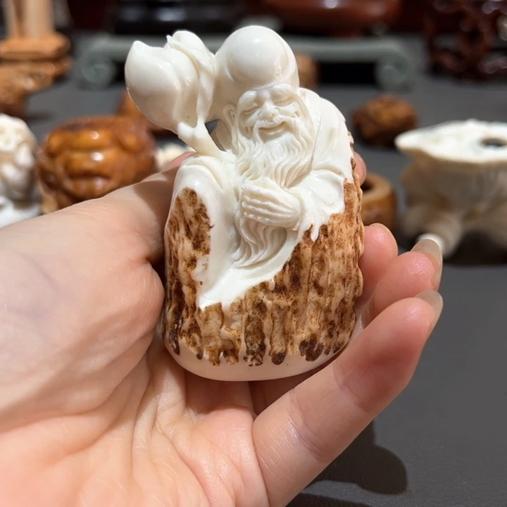 木大*鹿角工艺品摆件