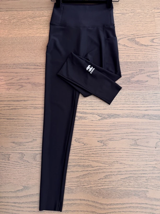 F206 [杋爷潮品] 腿带标芭比九分裤 高弹力