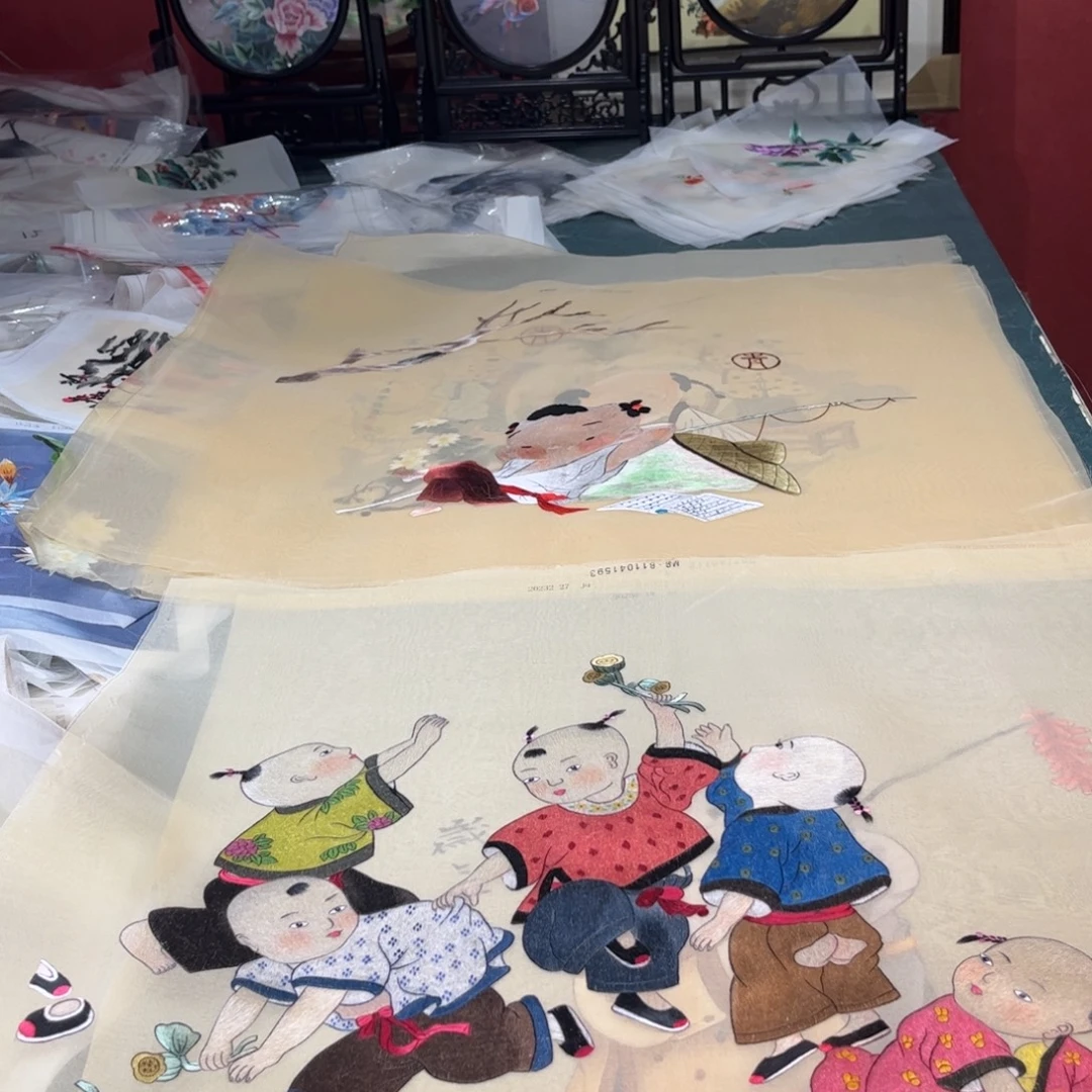 小***懒织绣纯手工制作方法