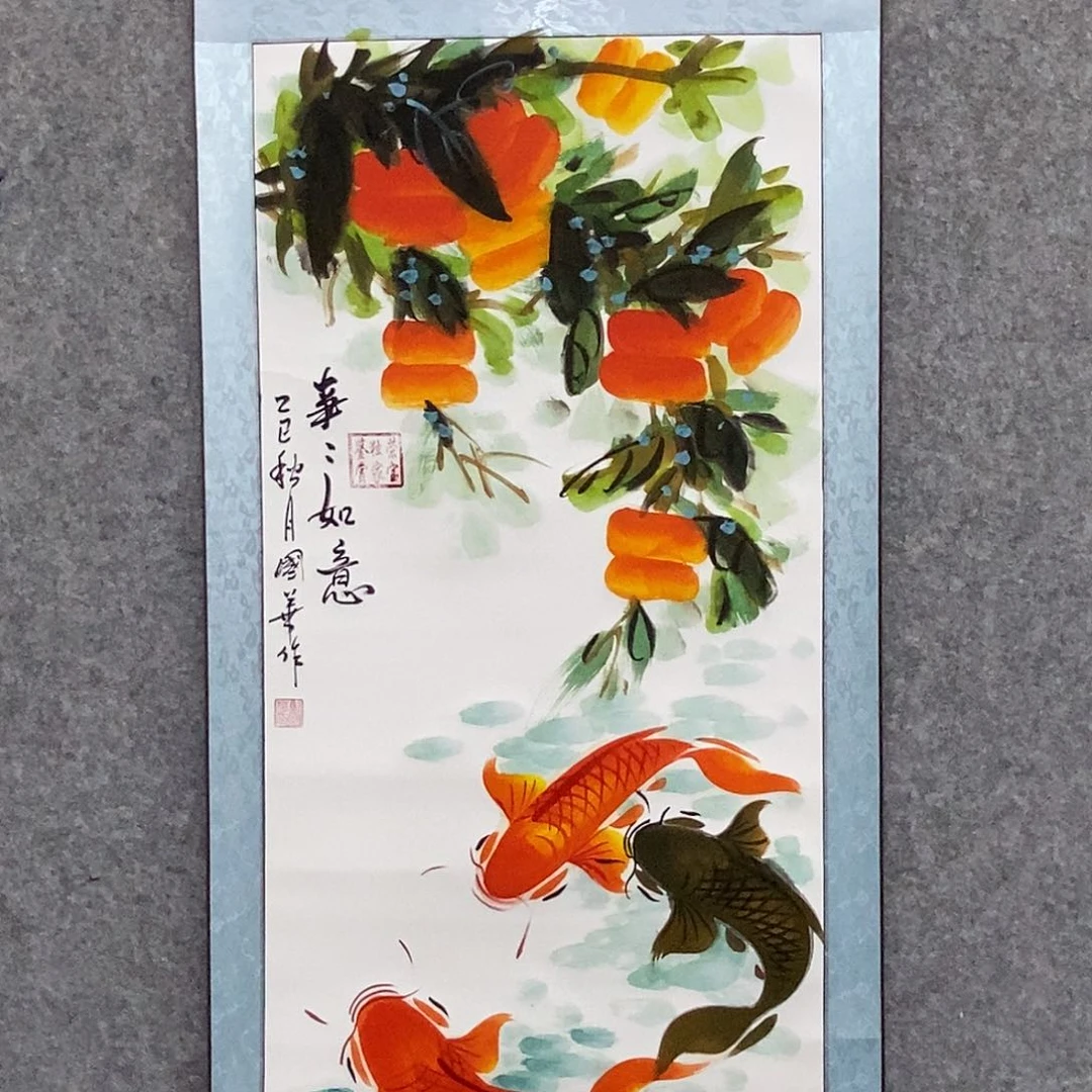 国画刘国华手绘作品111