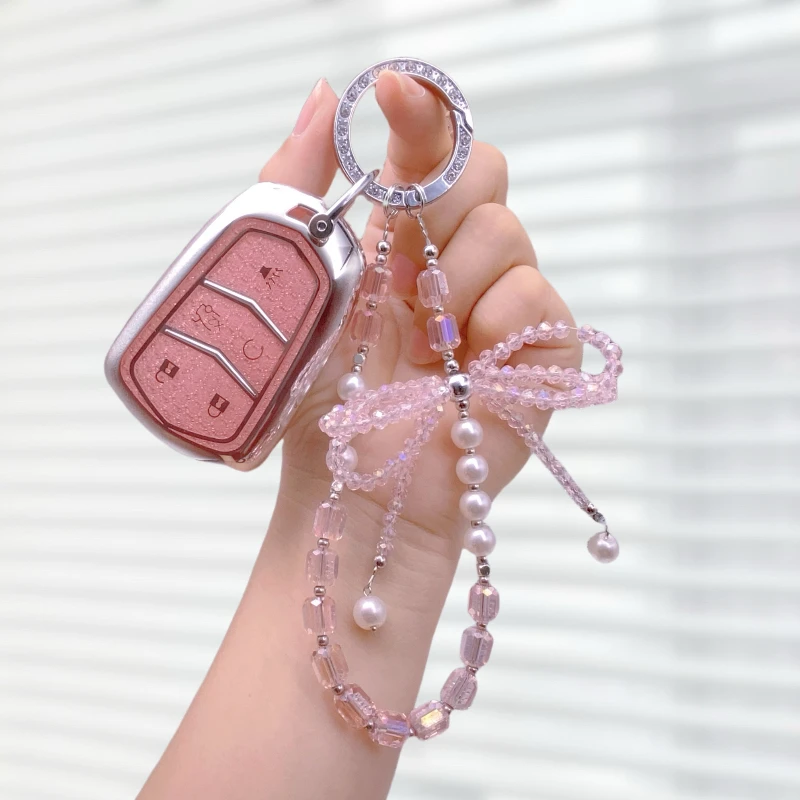 2025款凯迪拉克CT5钥匙套CT6汽车CT4女士XT5包XT6壳XT4扣atsl高档