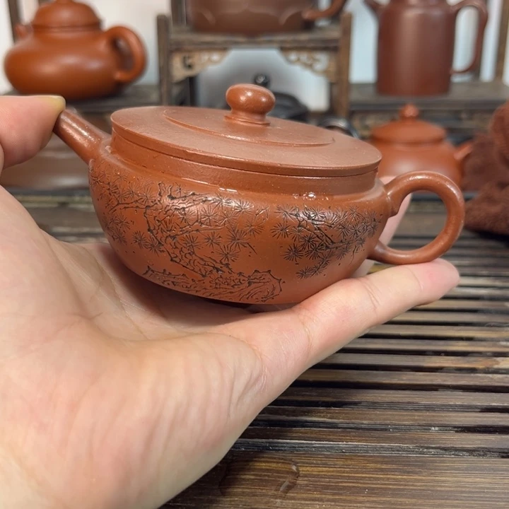 茶壶紫砂原矿紫砂手工制作