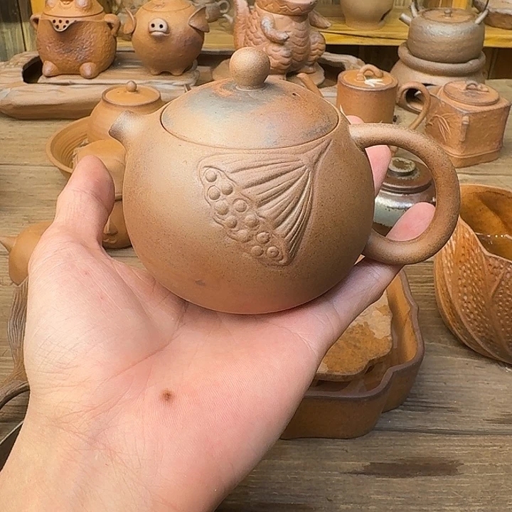原矿老岩泥茶器系列