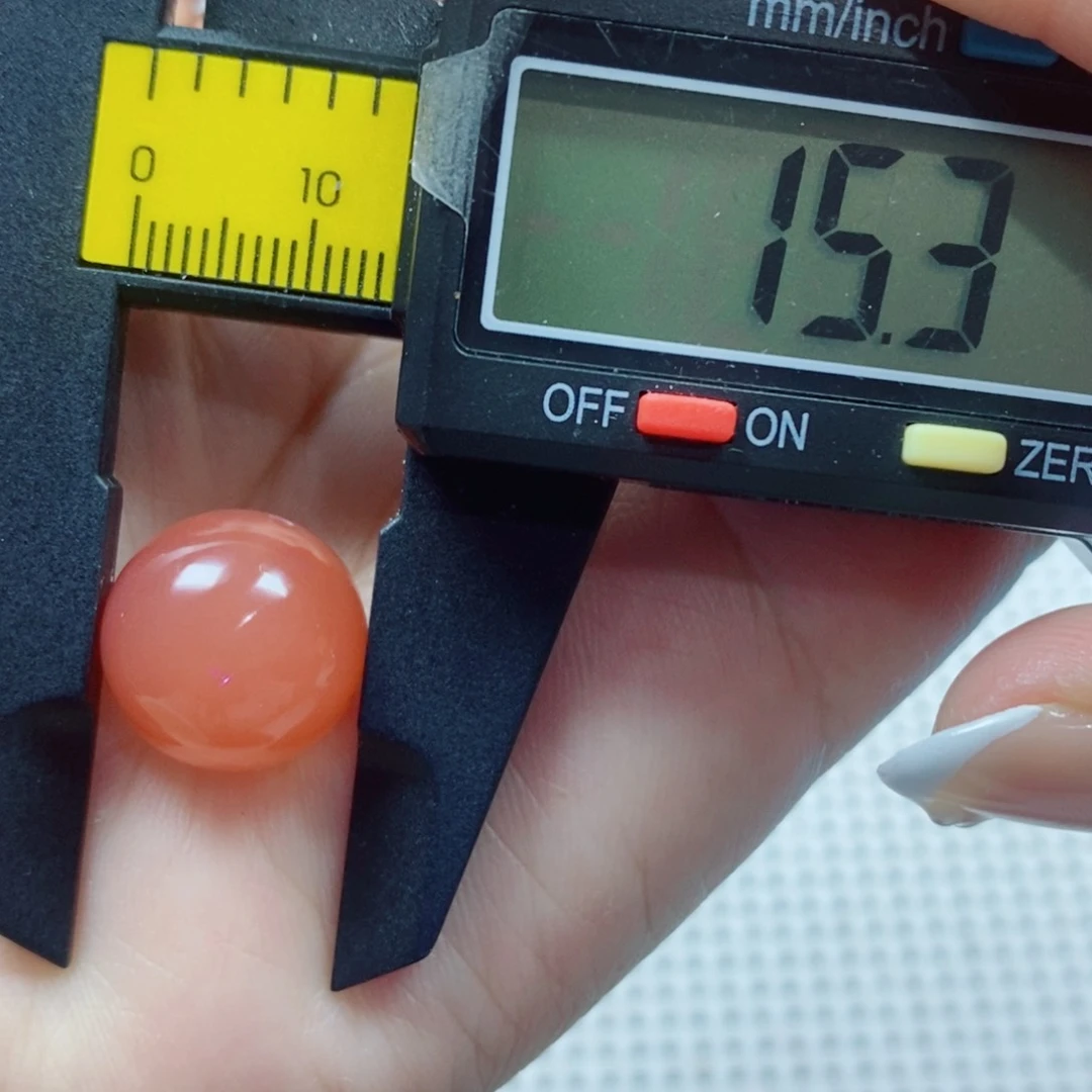 南红玛瑙单珠未镶嵌卡15冰飘