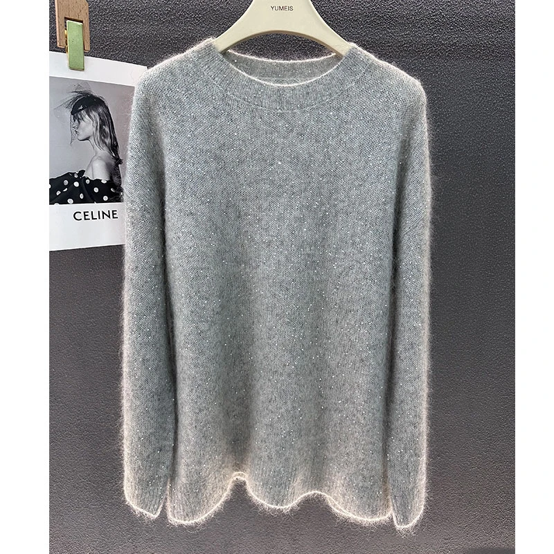 【亮闪闪】高级感宽松毛衣秋冬女韩版