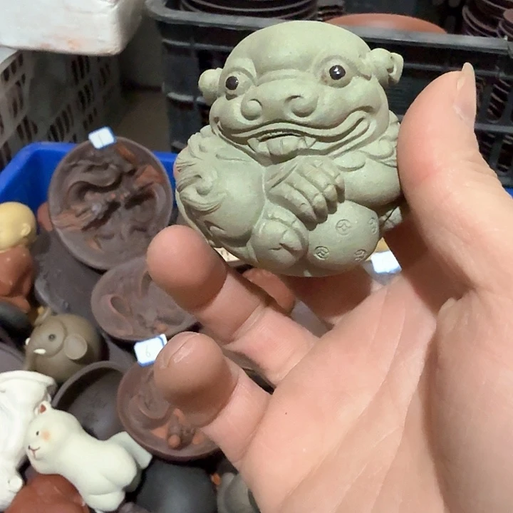 紫砂茶宠雕塑瑕疵茶宠