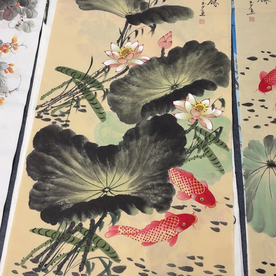 国画140×70画画画画