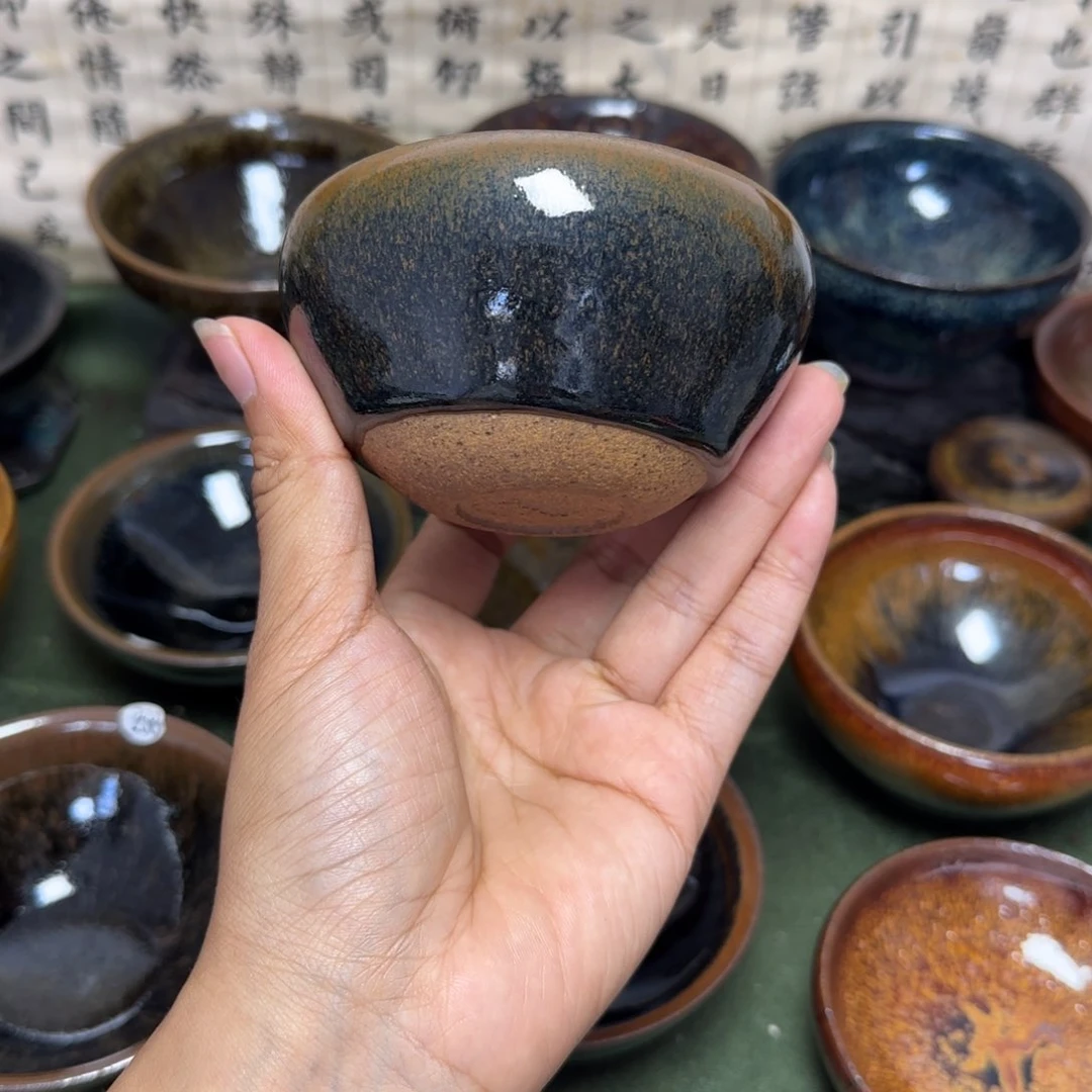 茶盏23行云龙窑柴烧
