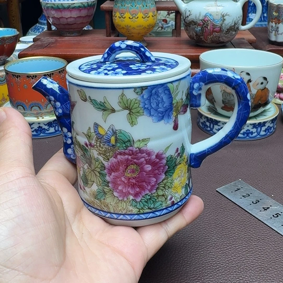 瓷片景德镇仿古手工制作精品展示