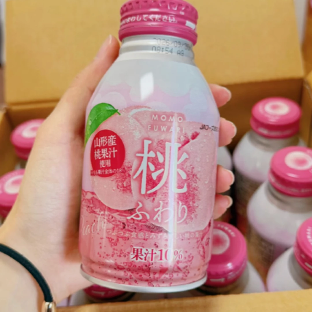 新品·桃子心情蜜桃桃汁275g