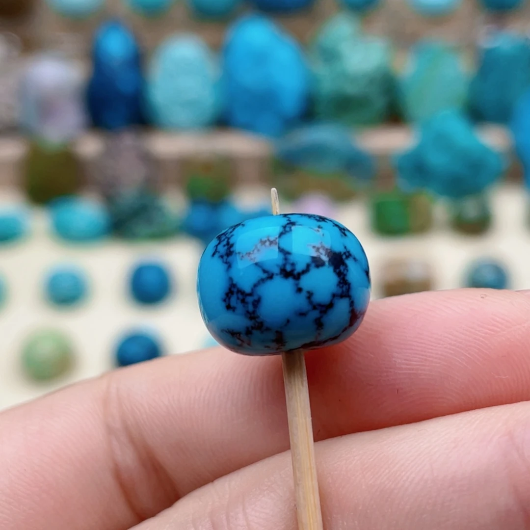 绿松石未镶嵌绿松石14.5*11mm