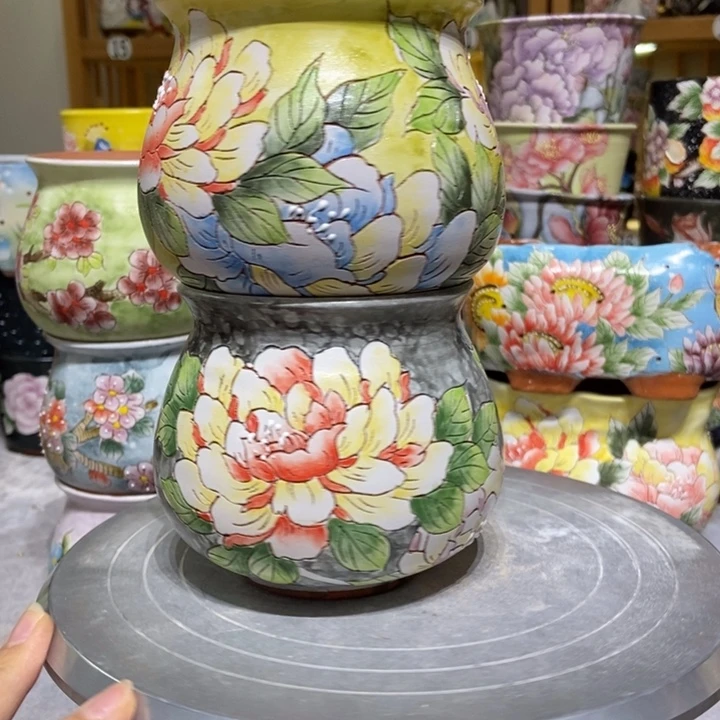 景德镇艺术手绘作品