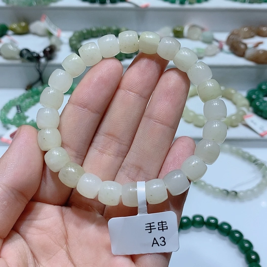 独山玉未镶嵌手串