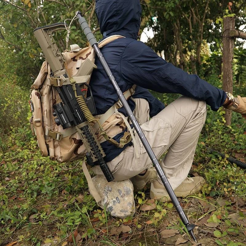 户外防滑登山杖铝合金多功能野营女款超轻登山杖爬山杖拐杖手杖
