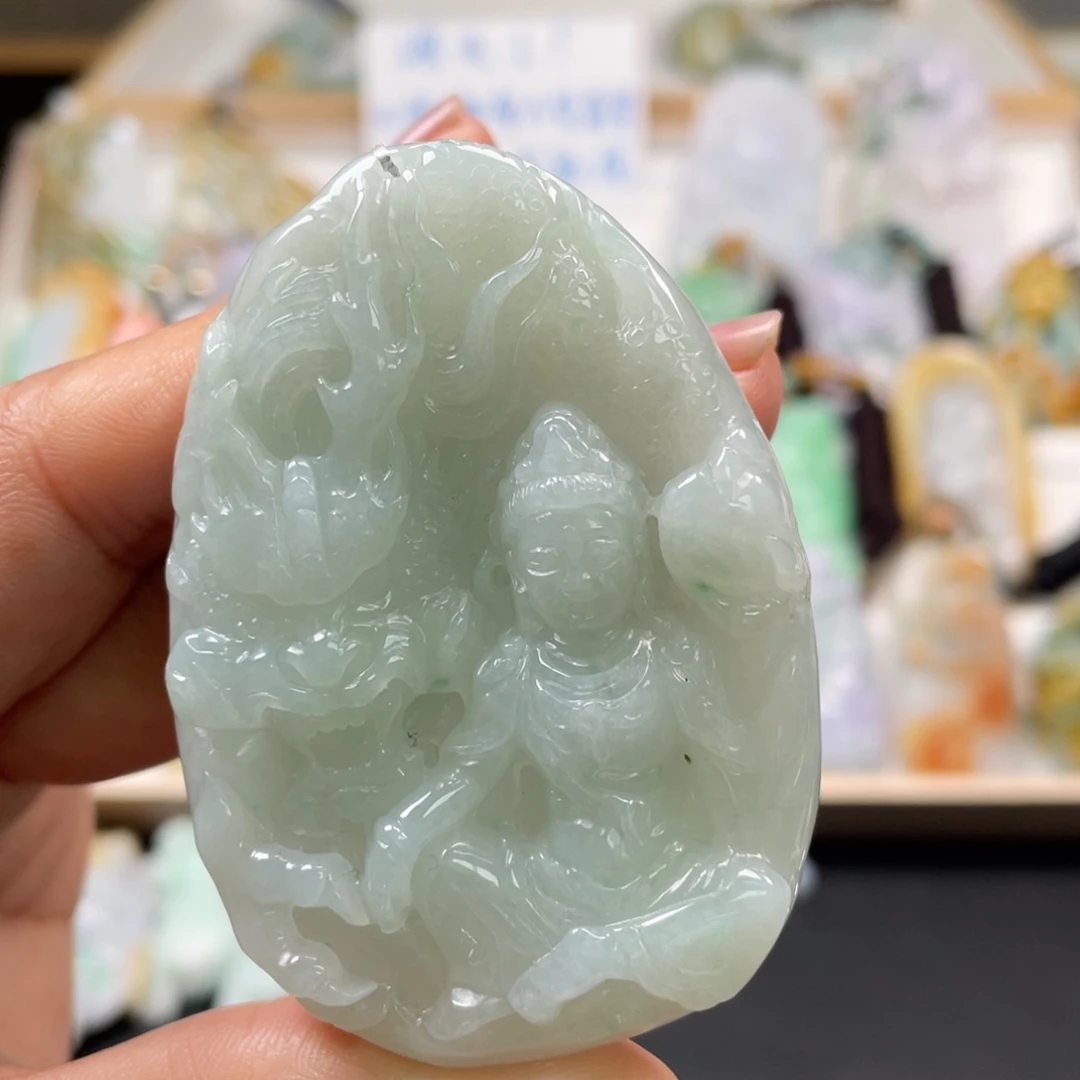 翡翠吊坠(不含链)未镶嵌