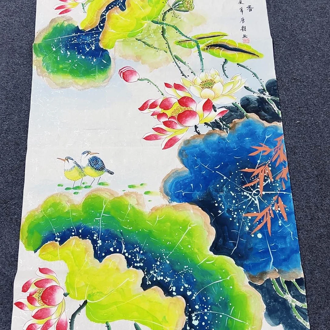 国画事事顺心如意万事如意