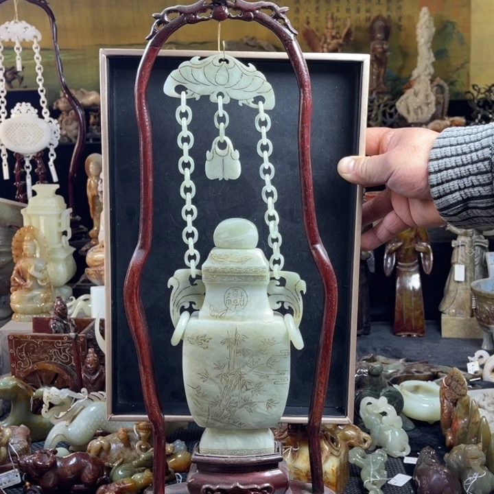 和田玉挂件未镶嵌用****4