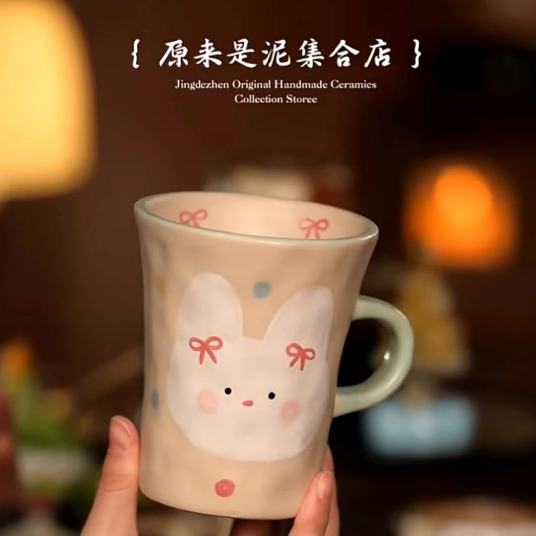 原来是泥原创手作7596大杯子