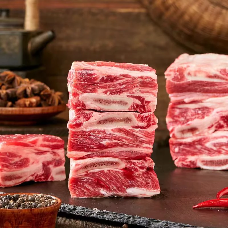 【牛肋排】原切牛肋排带骨带肉家庭装五斤清炖红烧【发顺丰冷运】