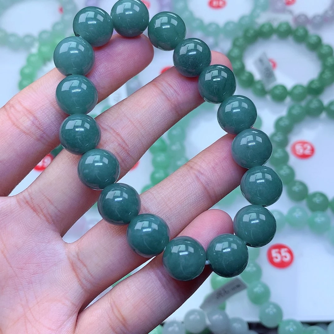 翡翠未镶嵌毛衣链