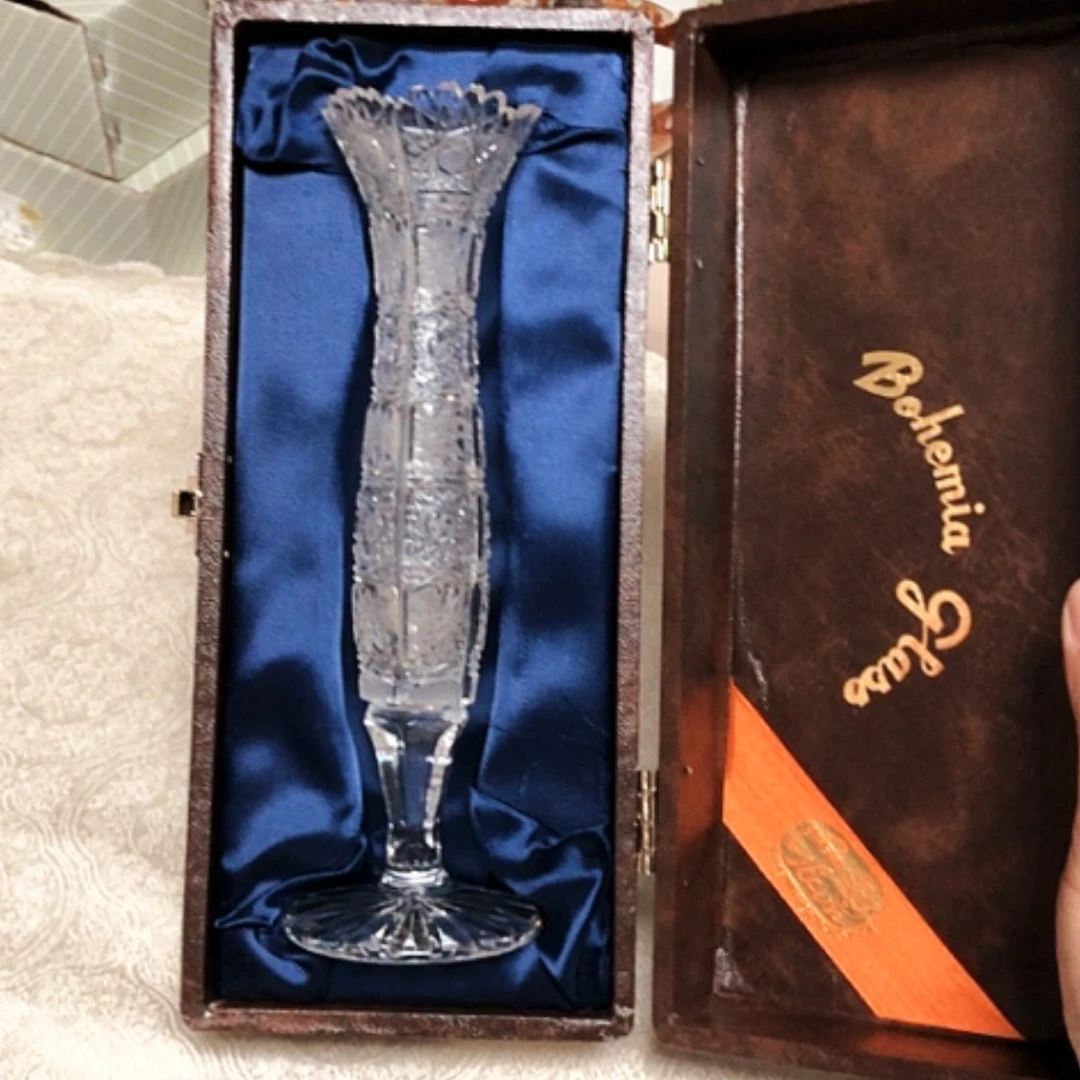 【闪购商品】碗捷克水晶花瓶