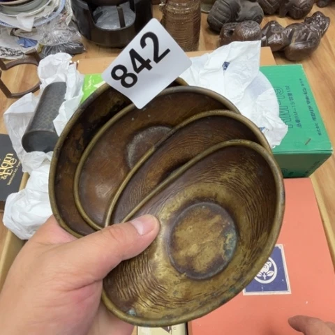 瓷片摆件工艺品瓷器摆件777