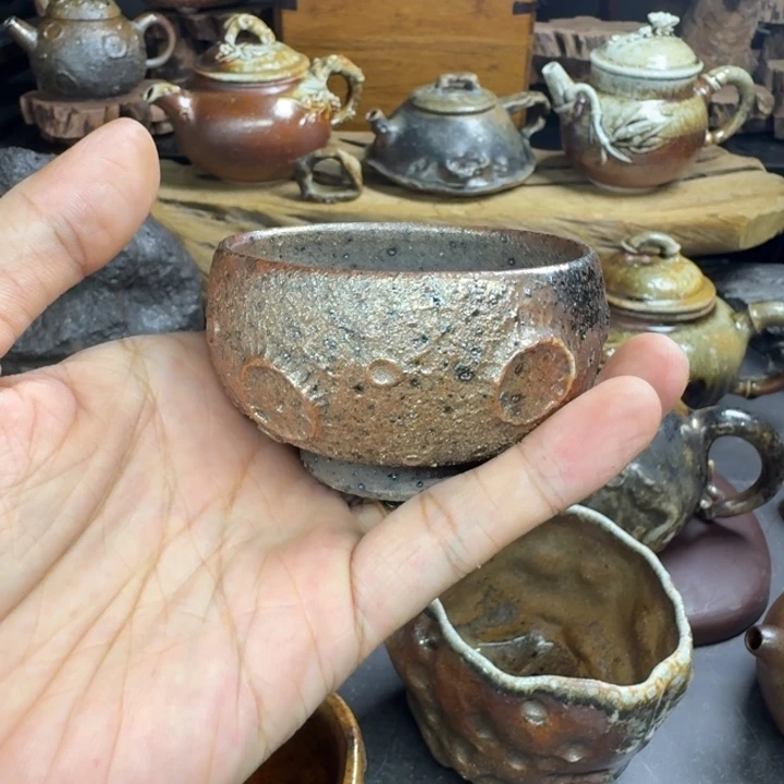 家***妇刘明建星陨·高温紫砂主人杯