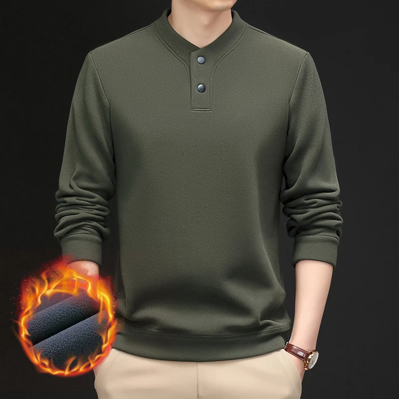 【品牌卫衣】2024年冬季男装卫衣商务休闲百搭时尚款不掉色不起球