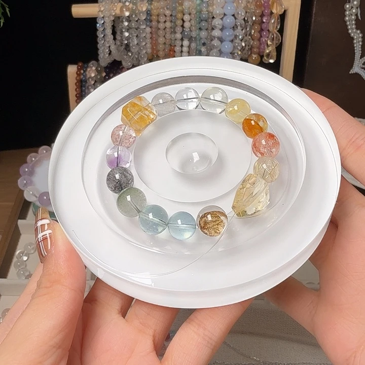 未镶嵌手链水晶定制款，不退换