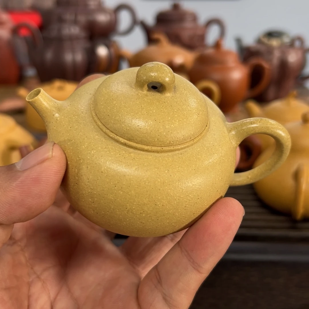 ****先茶壶紫砂手工制作