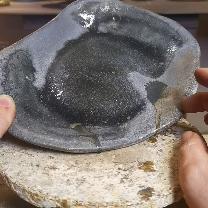 盘手工高温原矿窑变