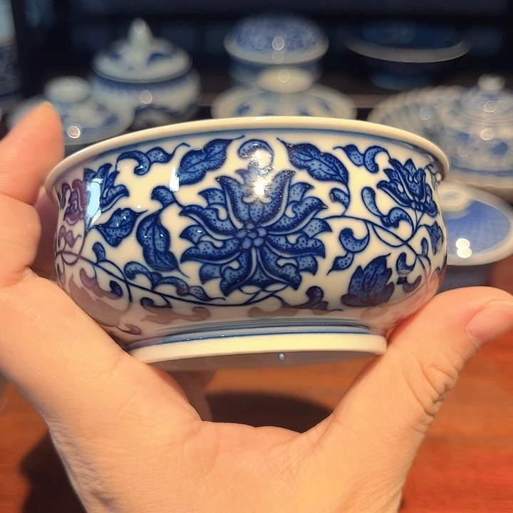 镹曰陶手工手绘柴茶具110