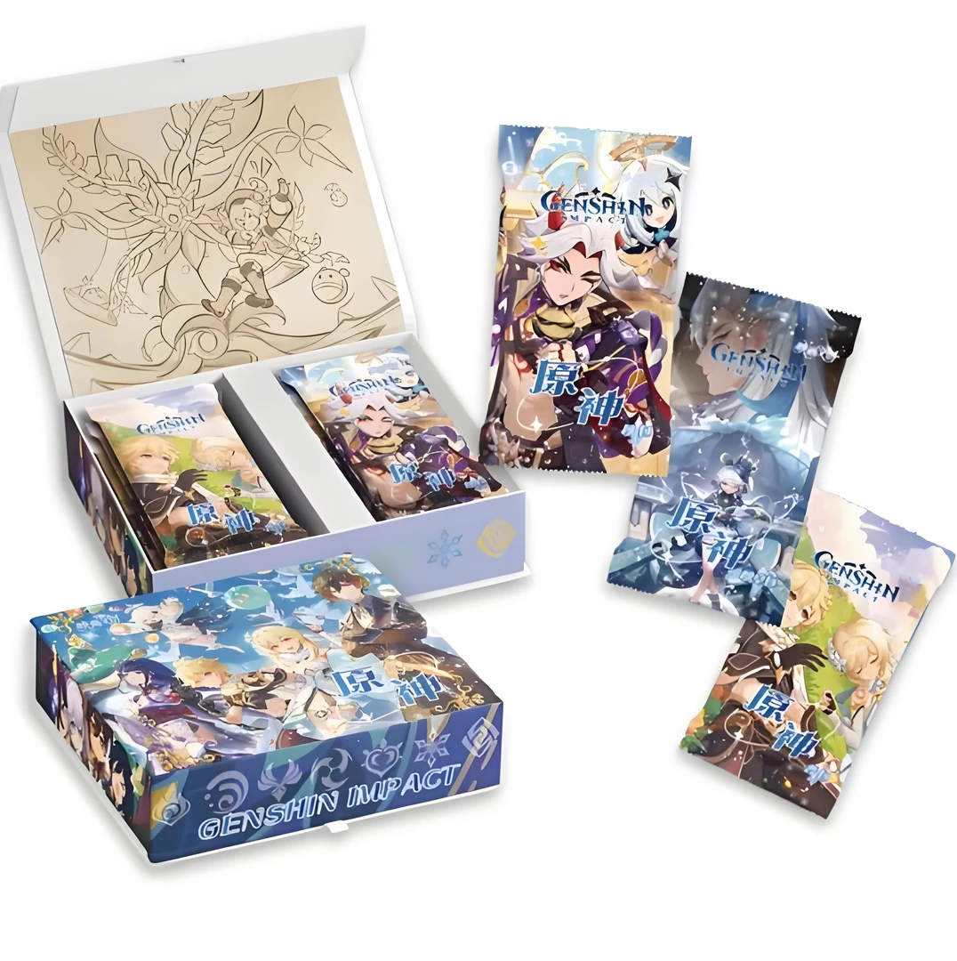 【玩法合集】原神卡牌-映画文创-星穹祈愿第一弹收藏卡牌潮玩