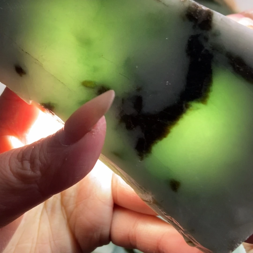 翡翠未镶嵌挂件天然翡翠