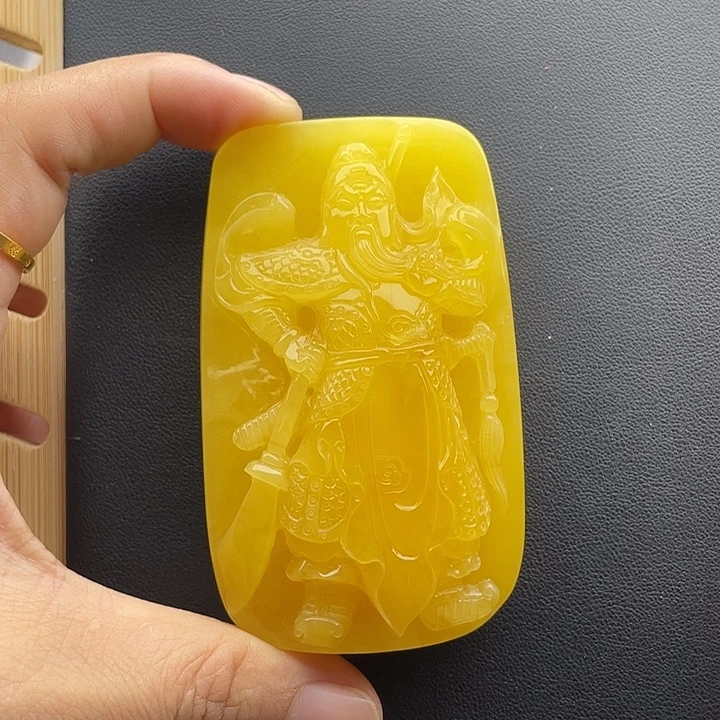 琥珀颈饰未镶嵌天然琥珀蜜蜡