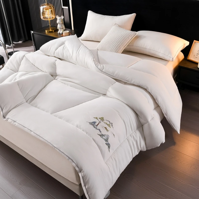 2025新款A类小竹棉冬被单人学生宿舍双人加大加厚