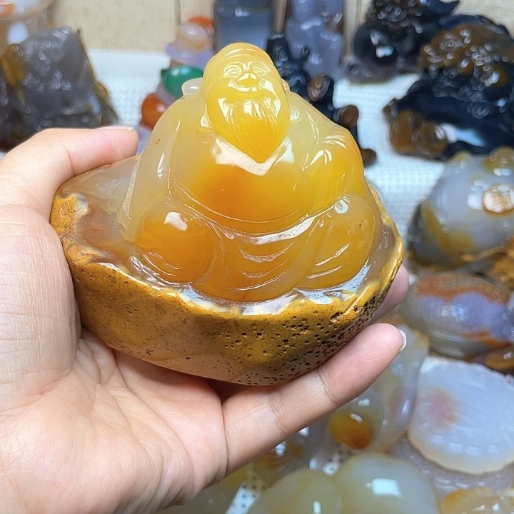 玛瑙/玉髓饰品未镶嵌雷*呵