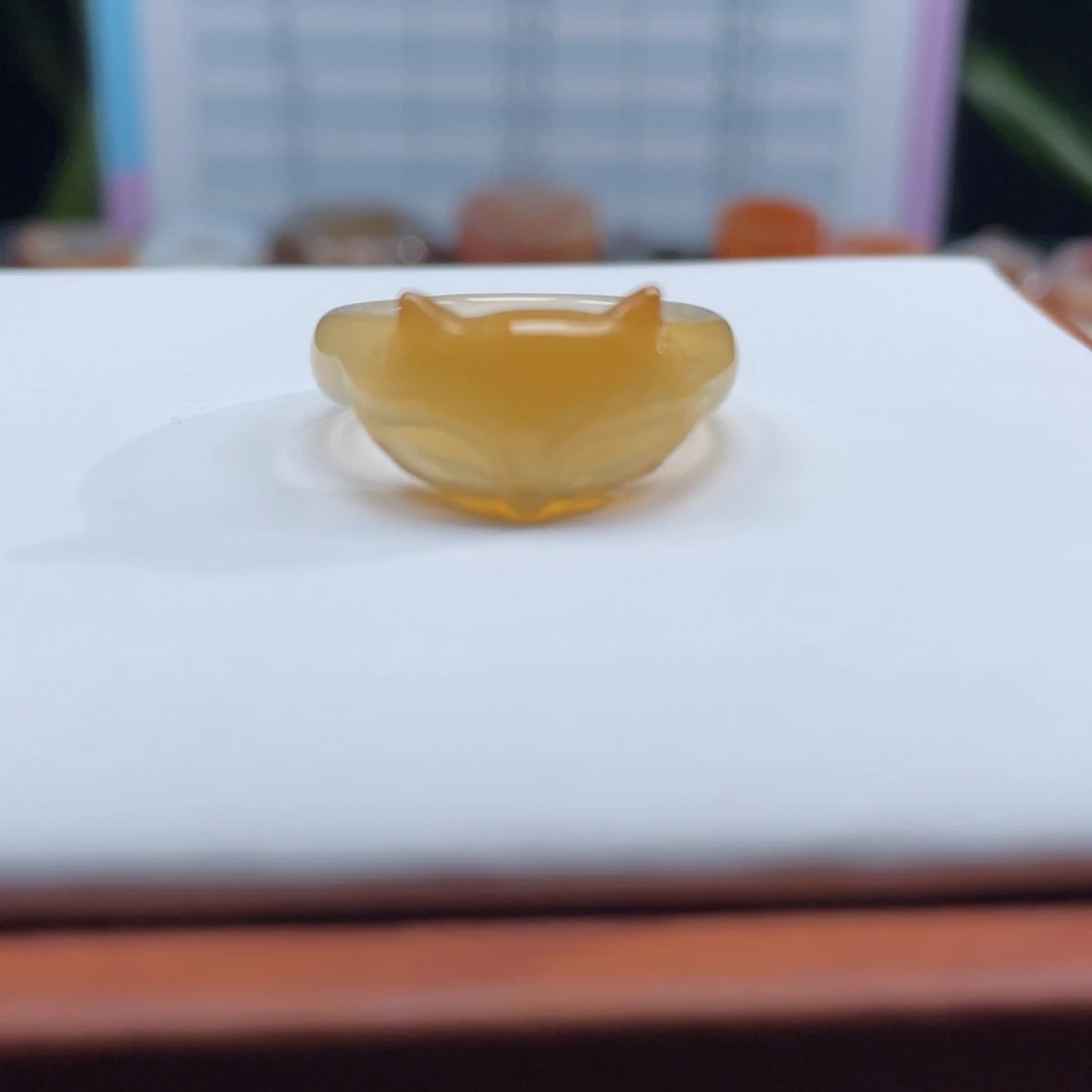 玛瑙/玉髓未镶嵌戒指Z18.4港17