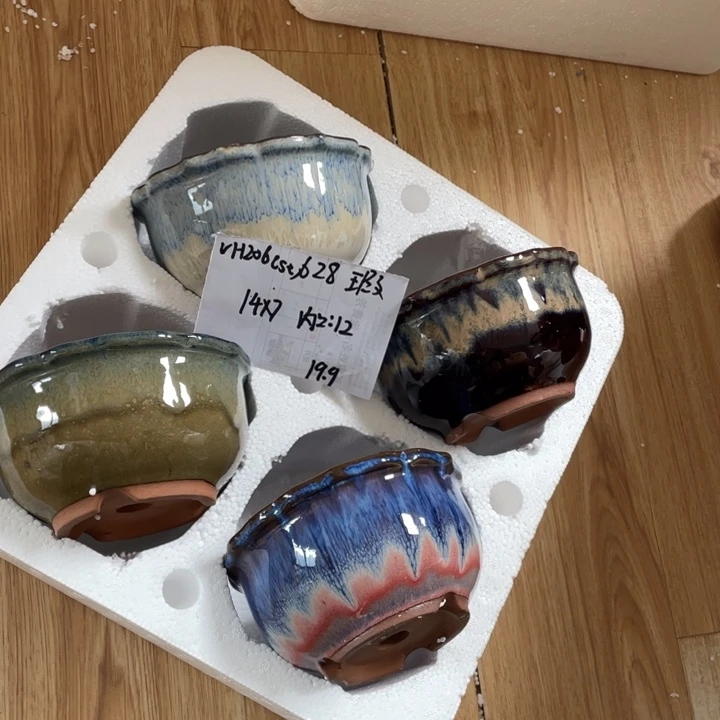 粗陶多肉花盆微瑕628