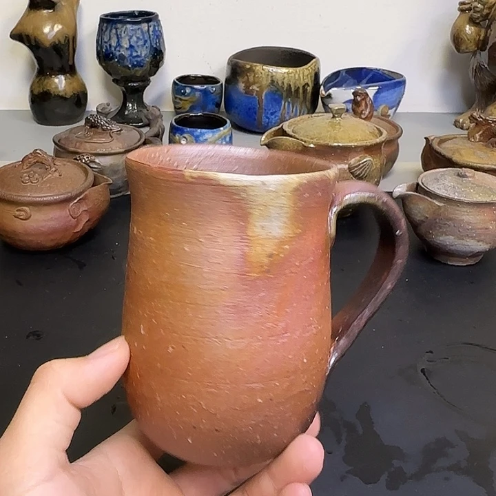 柴冈守作品马克杯容量约400