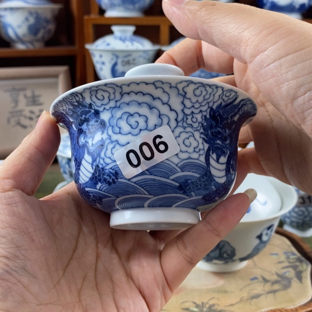 度***人瓷片景德镇陶瓷手绘茶器006