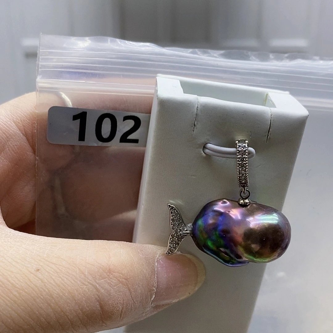 颈饰合金淡水珍珠