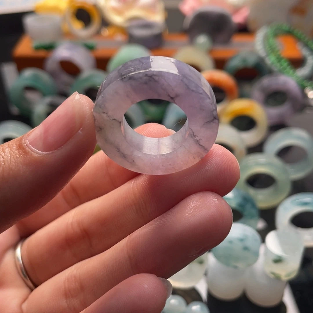 未镶嵌定制翡翠紫乌鸡