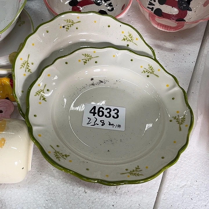 搪瓷微瑕外贸陶瓷4633
