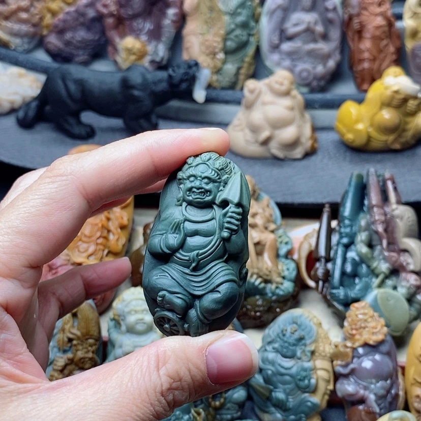 【闪购商品】定制石英质玉手把件未镶嵌