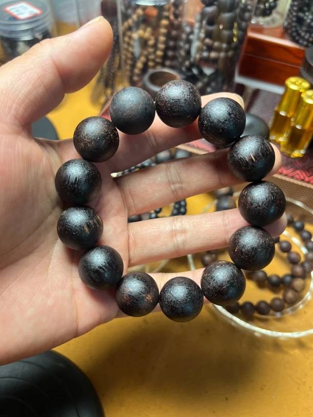 缅甸小叶降真香 1.8✖️13黑油麻丝 浓浓奶香味