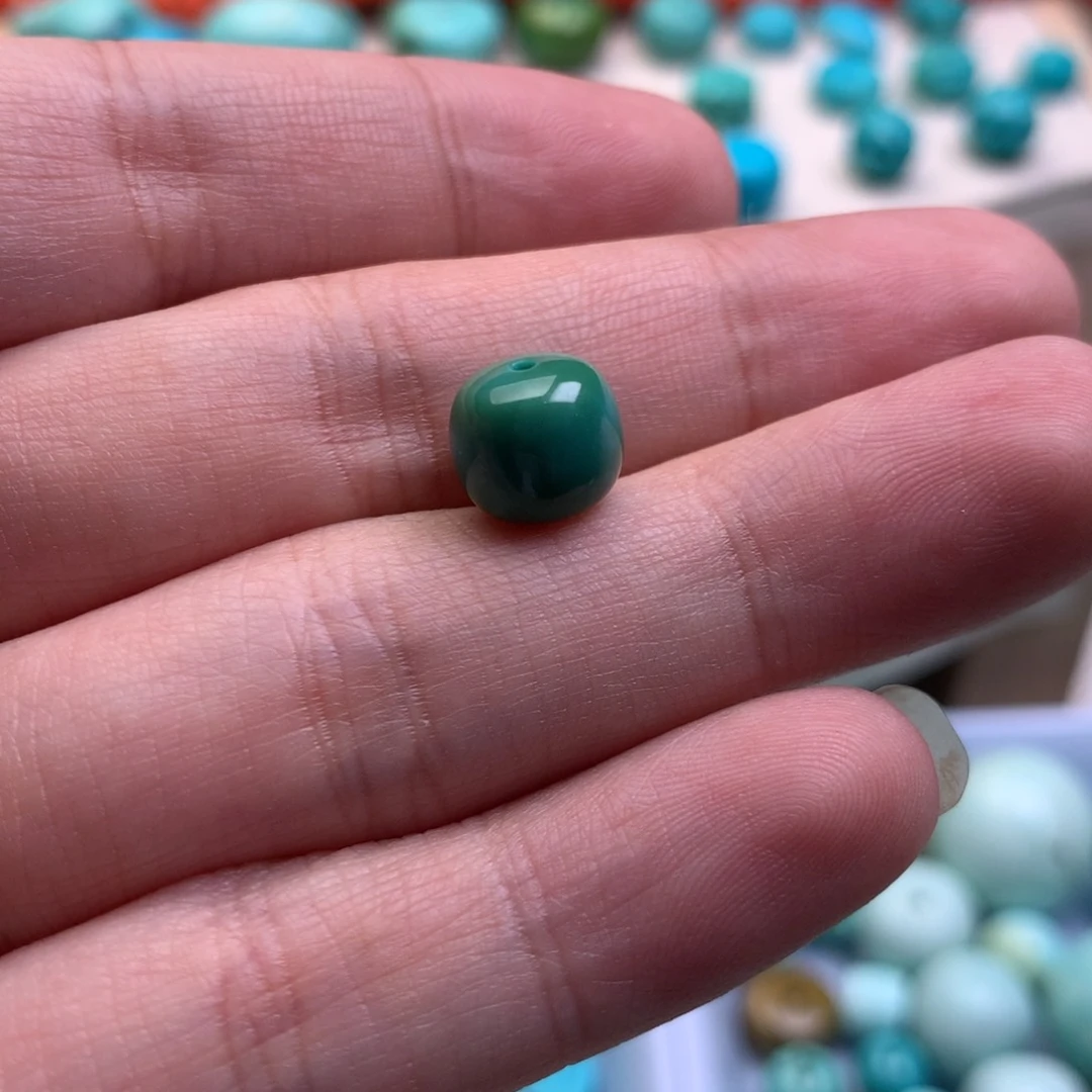 绿松石珠宝半成品未镶嵌吉**吉