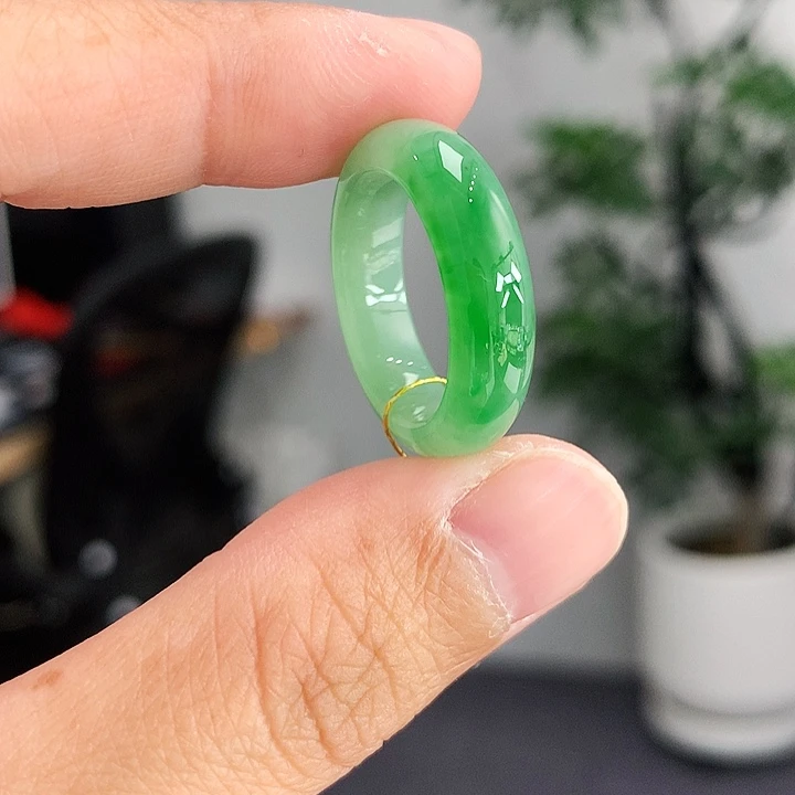 翡翠未镶嵌戒指15号
