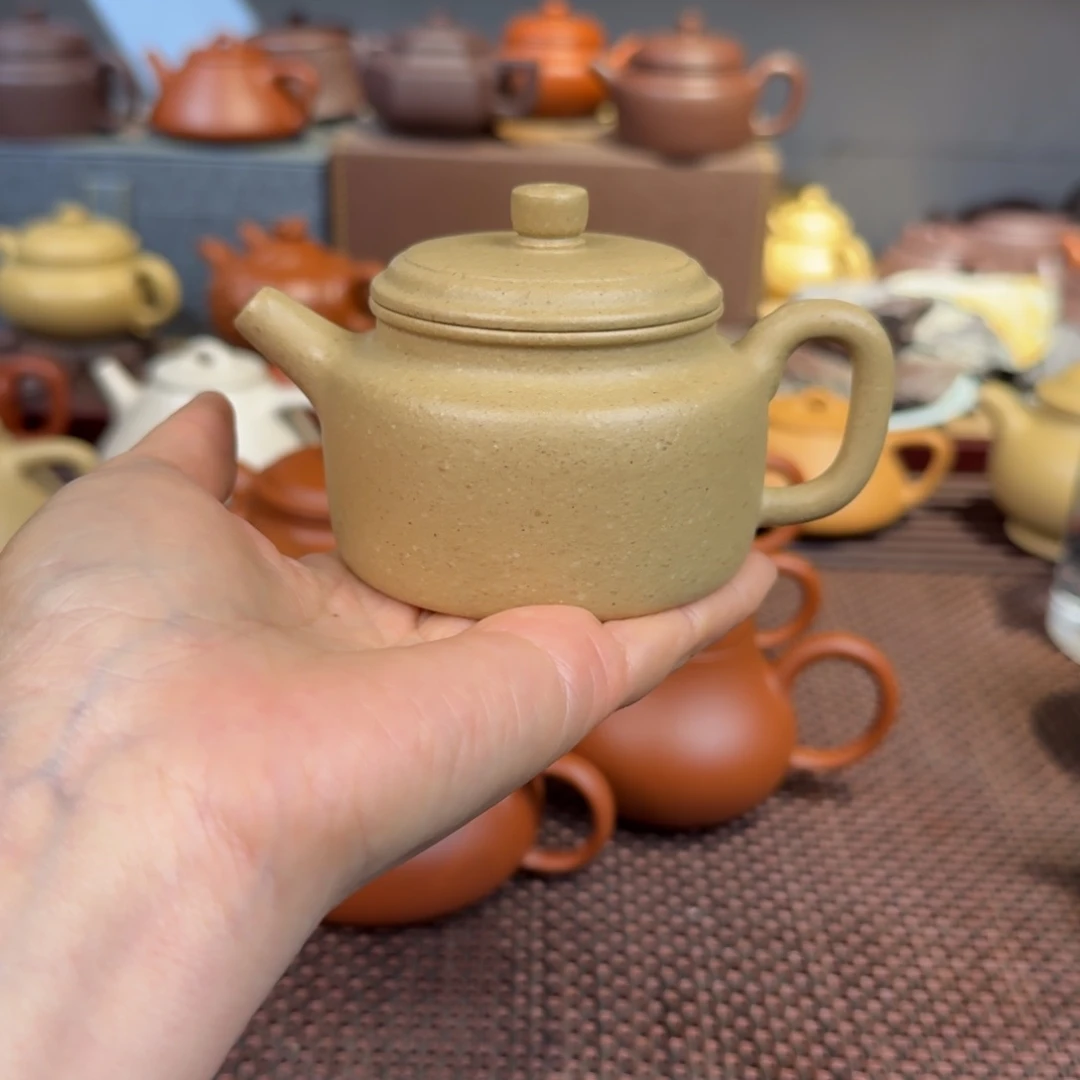本山绿泥茶壶愛**悔梨皮全手工德钟150毫升预售
